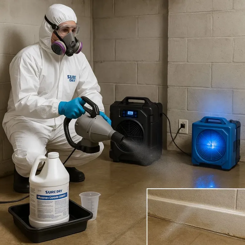Sanitization and Odor Removal process in Cedar Hills, OR