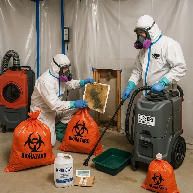 Contaminated Water Handling Protocols process in Cedar Hills, OR