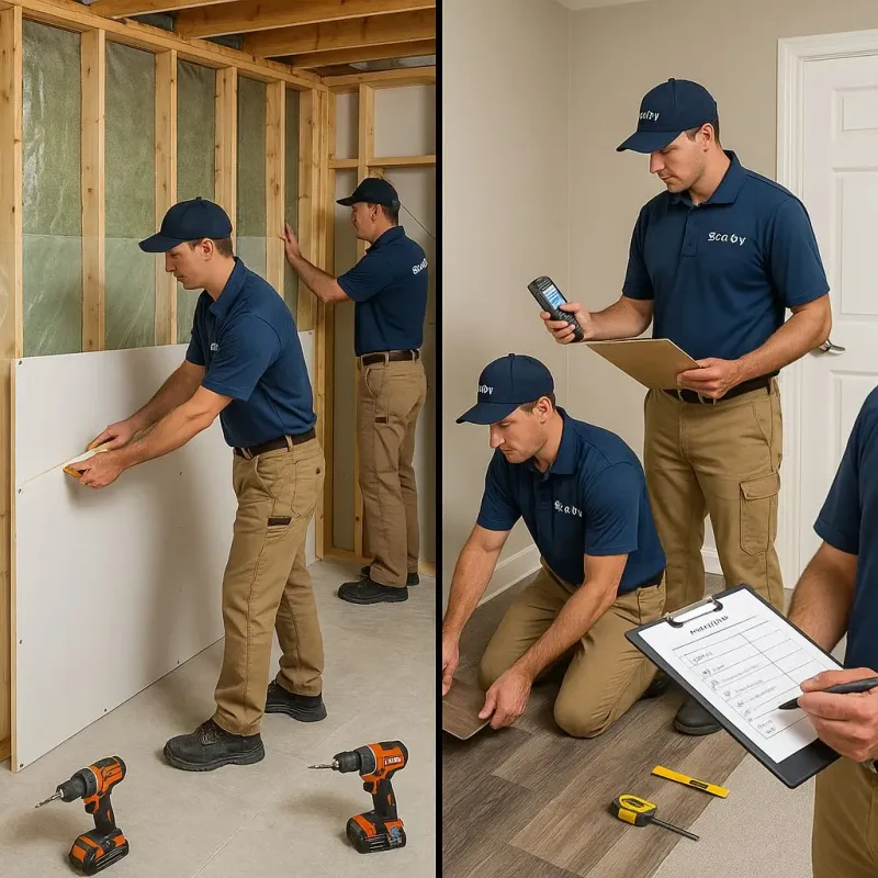 Repairs and Reconstruction process in Cedar Hills, OR