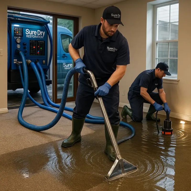 Water Extraction and Removal process in Cedar Hills, OR